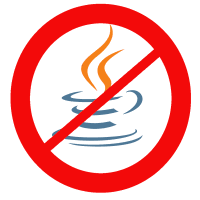 No Javascript