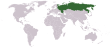 Location of Russia