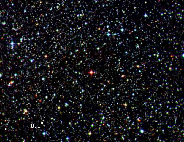 Proxima Centauri - from the Digitized Sky Survey